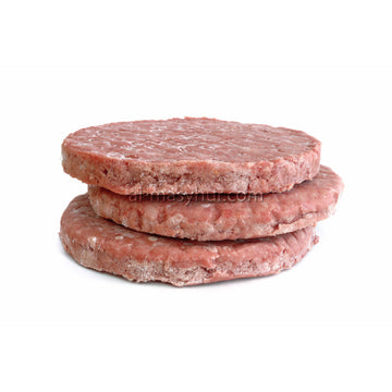 E017 - Frozen - Quarter Pounder Beef Burger 1.2kg (10 patties)