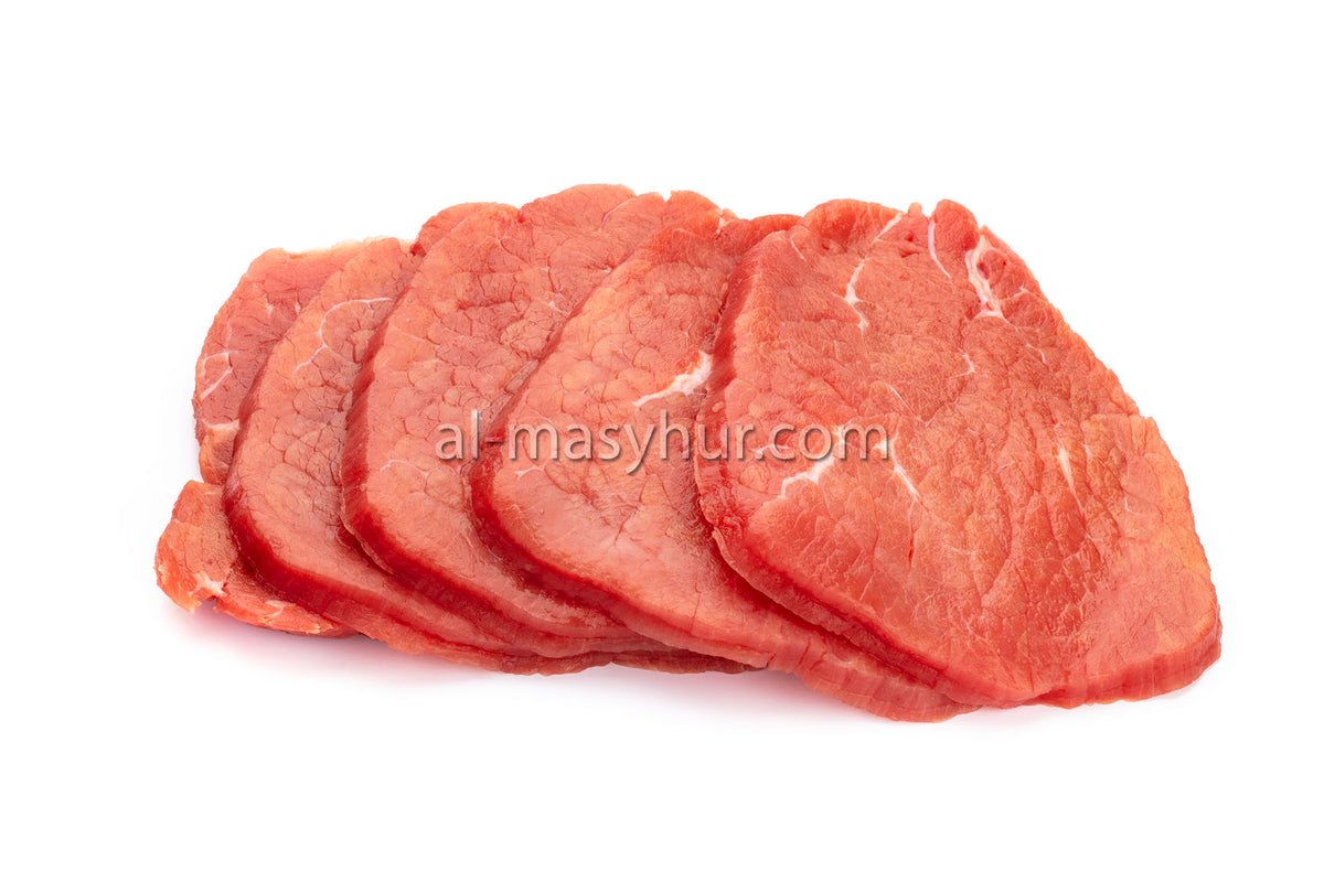 Beef Natang B05S - Beef Chuck Tender 1kg (Batang Pinang) - Sliced 5mm | Al-Masyhur
