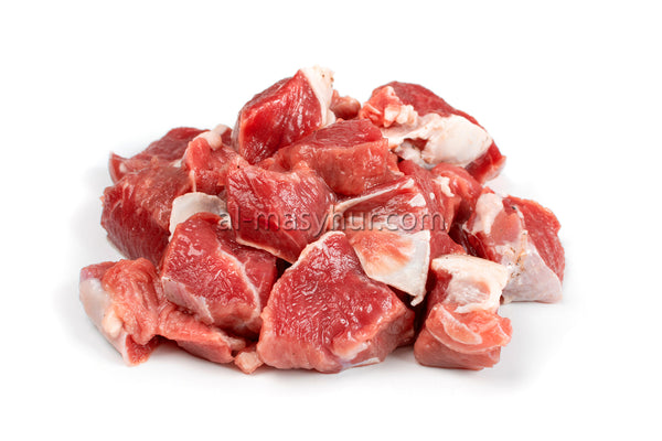 D01C - AUS Lamb Leg Boneless 1kg - 1.5” inch Cube