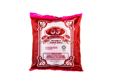 K02a - OS Dried Chili Paste 500g (Cili Kering Kisar)