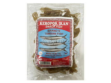 K16a - Brand’s Raw Fish Krackers 400g (Keropok Ikan)