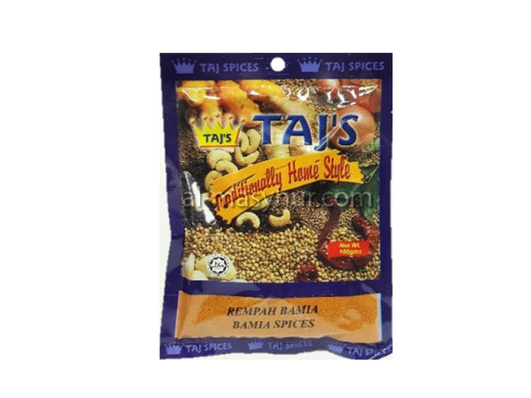 L32a - TAJ Bamia Spice Mix 100g (Rempah Bamia)