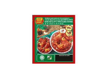 L382 - Baba's Meat Hot & Spicy Curry Powder 125g (Rempah Daging Pedas)