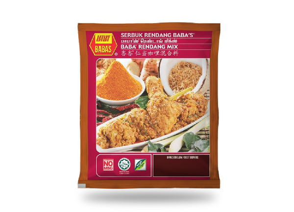 L387 - Baba's Rendang Mix 125g (Rempah Rendang)