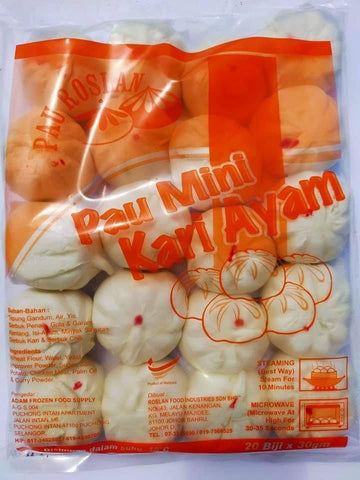 J06 - Pau Roslan - Kari Ayam (20 pieces x 30g)