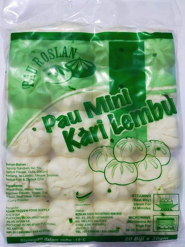 J07 - Pau Roslan - Kari Lembu (20 pieces x 30g)