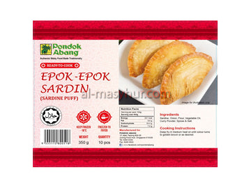 E072 - Pondok Abang - Sardine Curry Puff (Epok Epok Sardin)