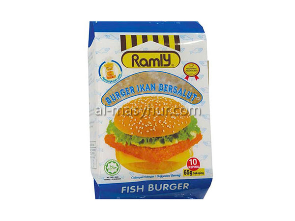 E096 - Ramly - Fish Burger 650g 10 pcs