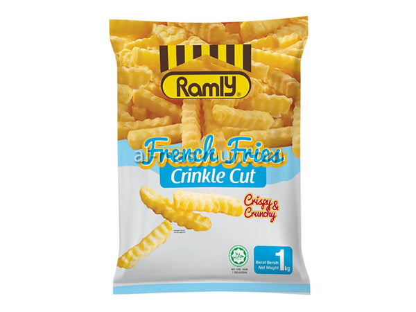 E101 - Ramly - Crinkle Cut Fries 1kg