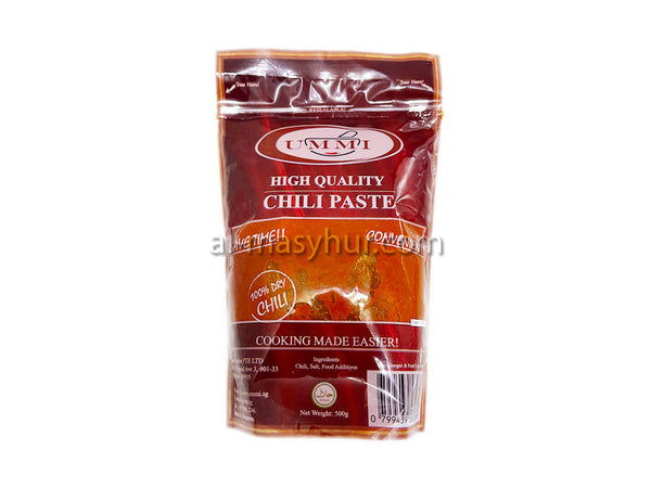 K02 - Dried Chili Paste 500g (Cili Kering Kisar)