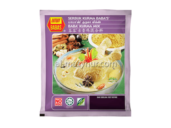 L385 - Baba's Kurma Spice Mix 125g (Rempah Kurma)