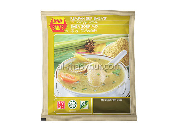 L386 - Baba's Soup Spice Mix 125g (Rempah Sup)