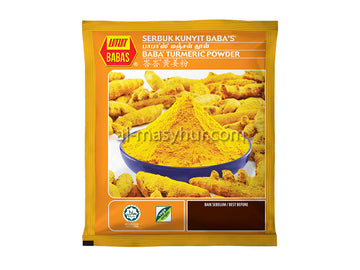 L391 - Baba's Tumeric Powder 125g (Serbuk Kunyit)