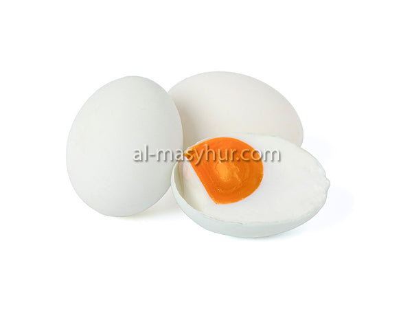 N46 - Boiled Salted Eggs 4 pieces (Telur Masin Rebus)